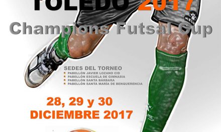 Más de 500 participantes se dan cita en la segunda edición de la Champions Futsal Cup que se celebra en Toledo del 28 al 30