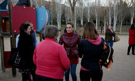 Milagros Tolón visita Palomarejos para conocer de primera mano las propuestas del barrio junto a la nueva directiva vecinal