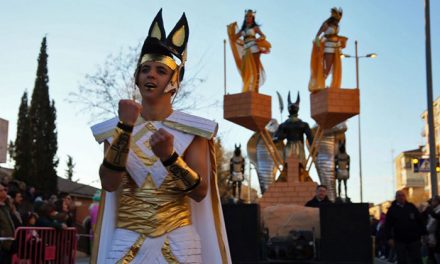 ’Egipto, Tierra de Dioses’ se hace con el primer premio del gran Desfile del Carnaval de Toledo 2018