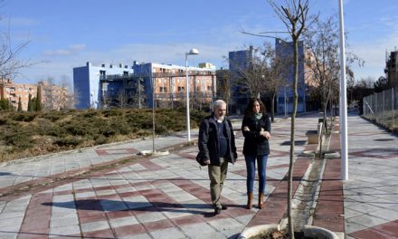 La campaña de plantación sigue en el barrio del Polígono con 40 nuevos árboles en el paseo Doctor Gregorio Marañón