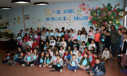 Escolares del ‘Jaime de Foxa’ participan en un proyecto de Educación para el Desarrollo sobre el Día Mundial de la Salud