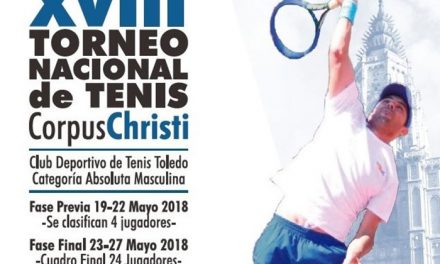 La final del XVIII Torneo Nacional de Tenis ‘Corpus Christi’ se disputa este domingo gracias a la colaboración del Ayuntamiento
