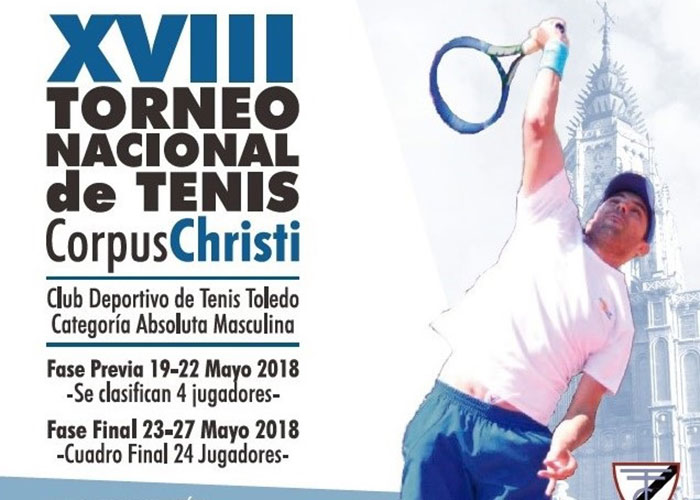La final del XVIII Torneo Nacional de Tenis ‘Corpus Christi’ se disputa este domingo gracias a la colaboración del Ayuntamiento