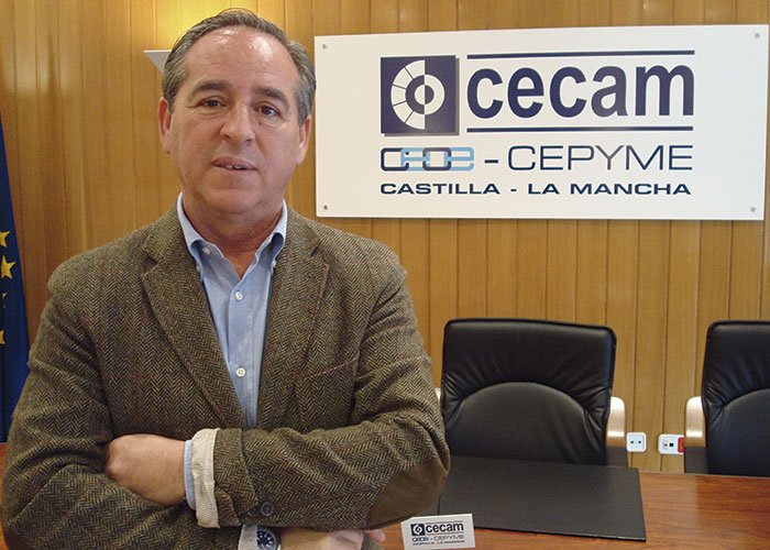 Ángel Nicolás, Presidente de CECAM (Confederación de Empresarios de Castilla-La Mancha)