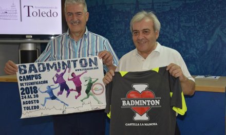 Toledo acoge desde hoy hasta el 30 de agosto el Campus de Tecnificación de Bádminton en que participarán figuras como Pablo y Javier Abián