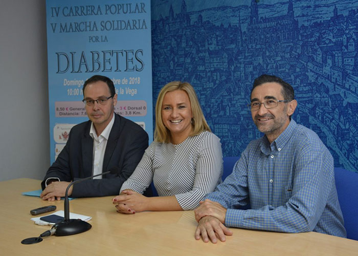 El Ayuntamiento respalda el Día Mundial de la Diabetes con la iluminación de edificios, pruebas deportivas y controles de glucemia