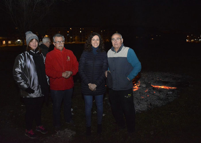 El Gobierno local celebra con los vecinos del Poblado Obrero la festividad de San Antón