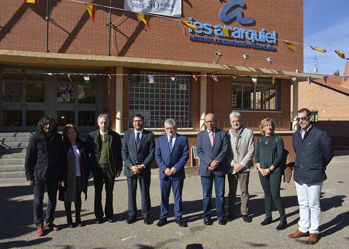 El Ayuntamiento celebra los 50 años de vida del IES Azarquiel y destaca su competitividad formativa referente en Toledo