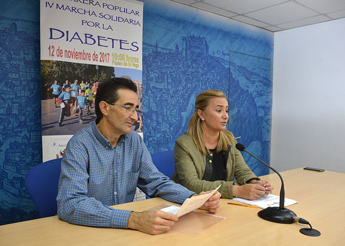 Toledo se suma al Día Mundial de la Diabetes con una carrera y marcha solidarias e iluminando de azul monumentos emblemáticos