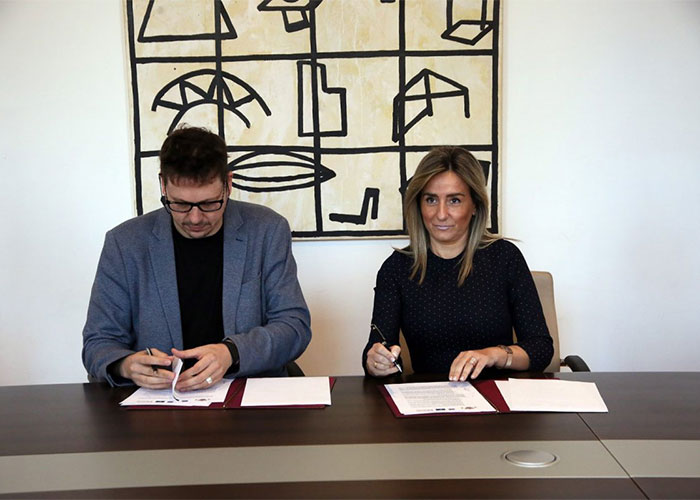 Ayuntamiento y CECAP firman un convenio para que alumnos con discapacidad desarrollen sus prácticas en el Consistorio