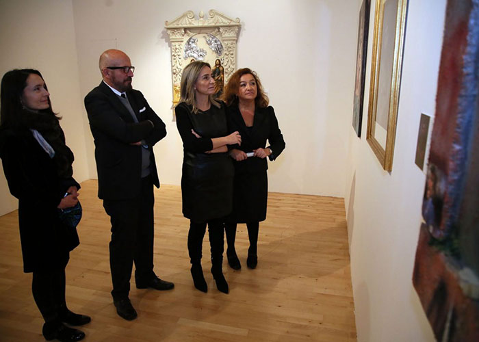 Milagros Tolón inaugura en San Marcos la exposición #M17-Murillo como homenaje al artista en el IV Centenario de su Nacimiento