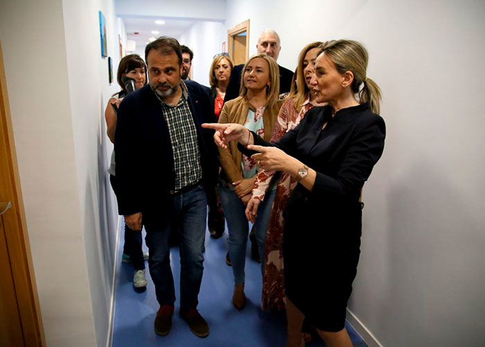 La alcaldesa inaugura la ampliación del centro de Alzheimer, que mejora servicios y prestaciones para usuarios y profesionales