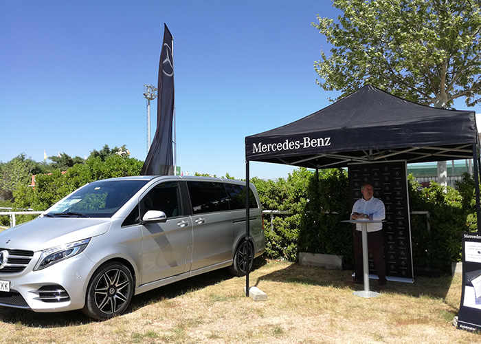 Autokrator Mercedes-Benz patrocina la Competición de Salto Nacional 5* en Toledo