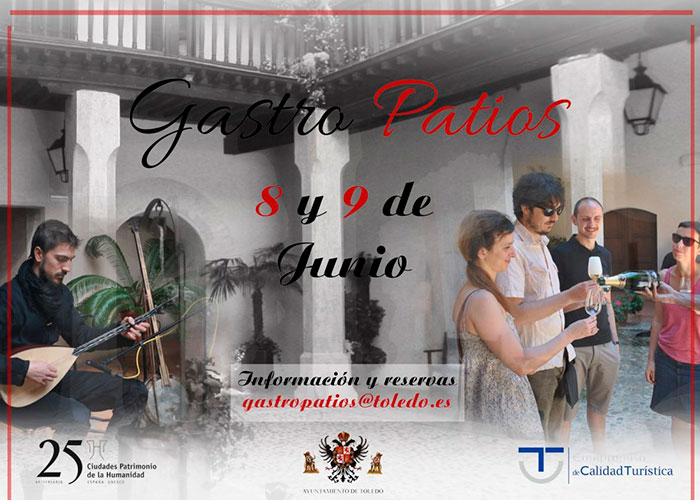 La III edición de ‘Gastropatios’ llega los días 8 y 9 de junio a la Puerta de Bisagra y a los conventos de Santa Isabel y Santa Clara