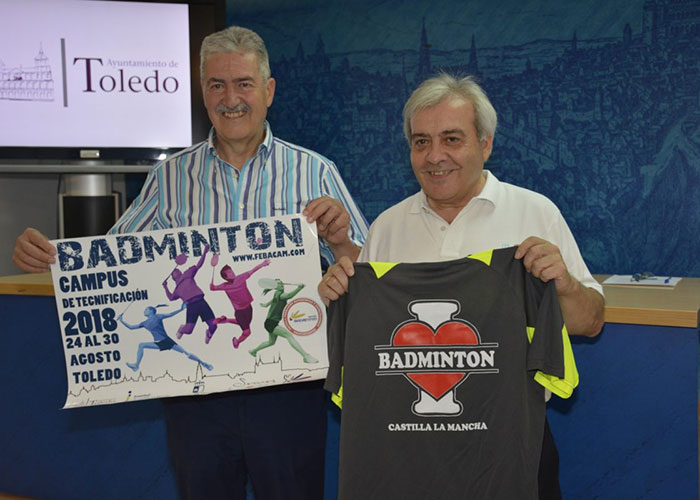 Toledo acoge desde hoy hasta el 30 de agosto el Campus de Tecnificación de Bádminton en que participarán figuras como Pablo y Javier Abián