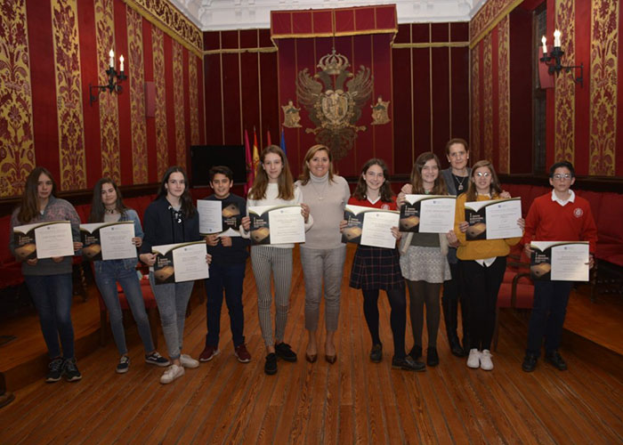 El Concurso de Microrrelatos de la Red de Juderías otorga con el apoyo del Ayuntamiento un total de 13 premios al Colegio Infantes