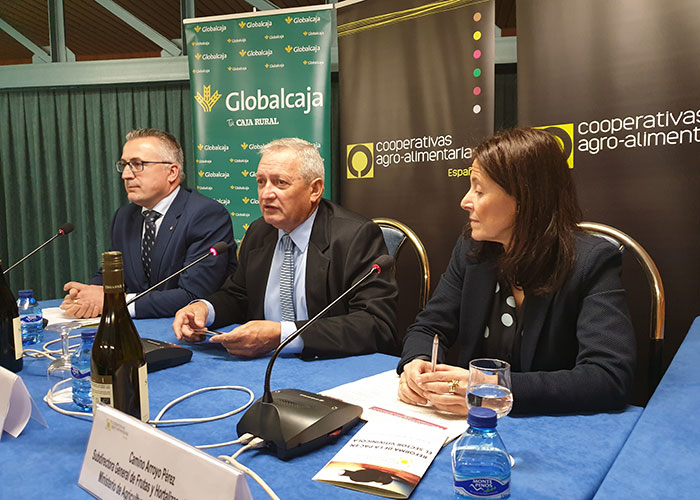 Globalcaja, con el sector vitivinícola en la Jornada de Cooperativas Agro-alimentarias de España sobre la reforma de la PAC en el sector