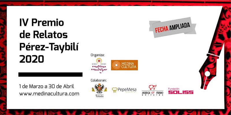 El Ayuntamiento colabora con el IV Premio Pérez-Taybilí de Relato que amplía hasta el 30 de abril el envío de trabajos a concurso