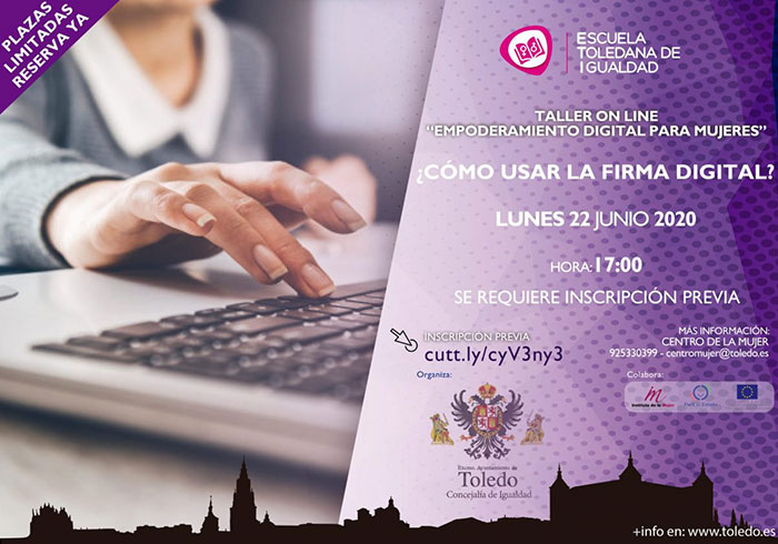 El Ayuntamiento de Toledo retoma las actividades de la Escuela Toledana de Igualdad con un taller sobre herramientas digitales
