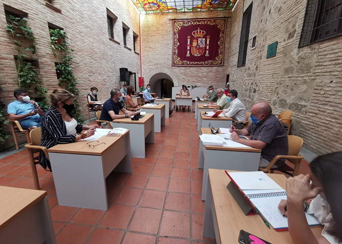 Aprobada por unanimidad la modificación de crédito que permitirá destinar medio millón a empresarios y comerciantes de Toledo