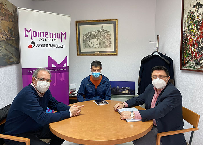 El Consistorio mantiene su colaboración con ‘Momemtum’ y destaca su compromiso con los jóvenes intérpretes toledanos