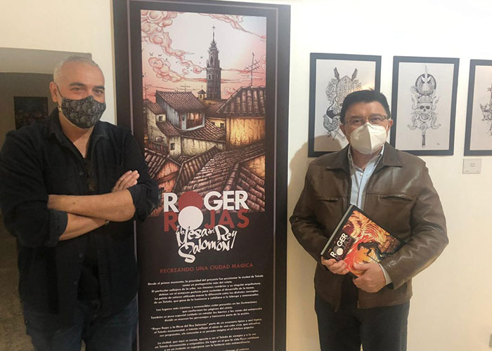 El Gobierno local apoya la muestra ‘El arte de Roger Rojas y la Mesa del Rey Salomón’ a cargo de Salva y Jesús del Viso